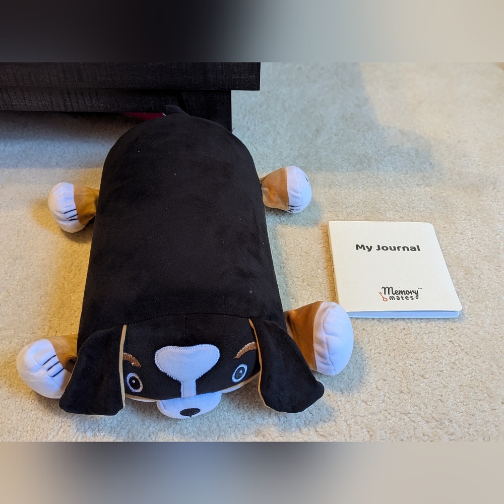 Memory mates Bernie bernese mountain dog journal plush pillow diary Stuffed Toy